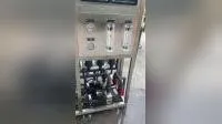 Sistema di filtraggio dell'acqua/filtro ultra/sistema UF 1000L/H fornito direttamente dalla fabbrica Sistema di apparecchiature per filtri a membrana per ultrafiltrazione UF