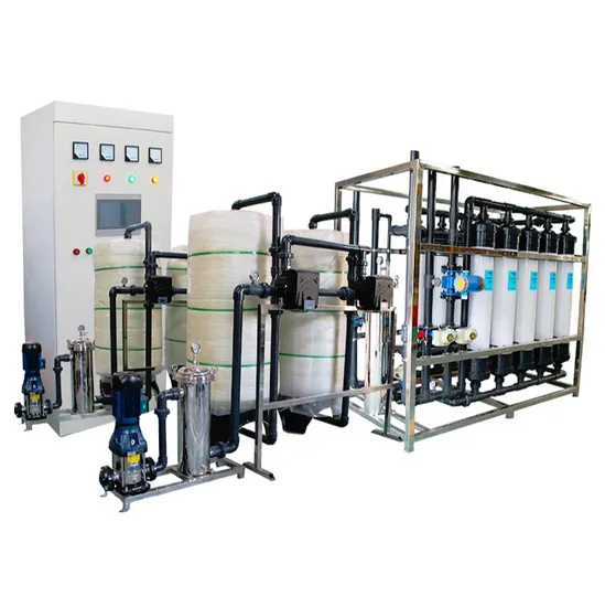 Impianto di ultrafiltrazione del sistema idrico UF da 3000 lph