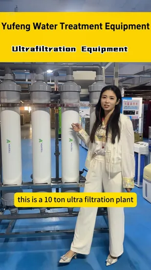 Sistemi avanzati di trattamento dell'acqua con ultrafiltrazione UF per applicazioni industriali