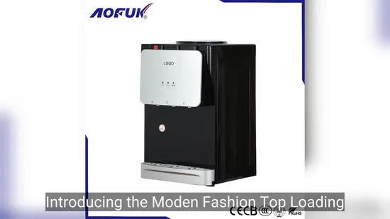 Distributore elettronico di acqua calda e fredda con tappo in bottiglia