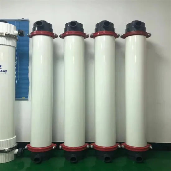 Prezzo del sistema di filtraggio per la purificazione dell'acqua del modulo a membrana ultrafiltrante a fibra cava PP PVDF UF
