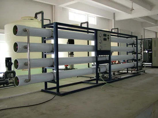 Apparecchiature per la purificazione dell'acqua Apparecchiature per acqua pura Sistema di purificazione dell'acqua pura